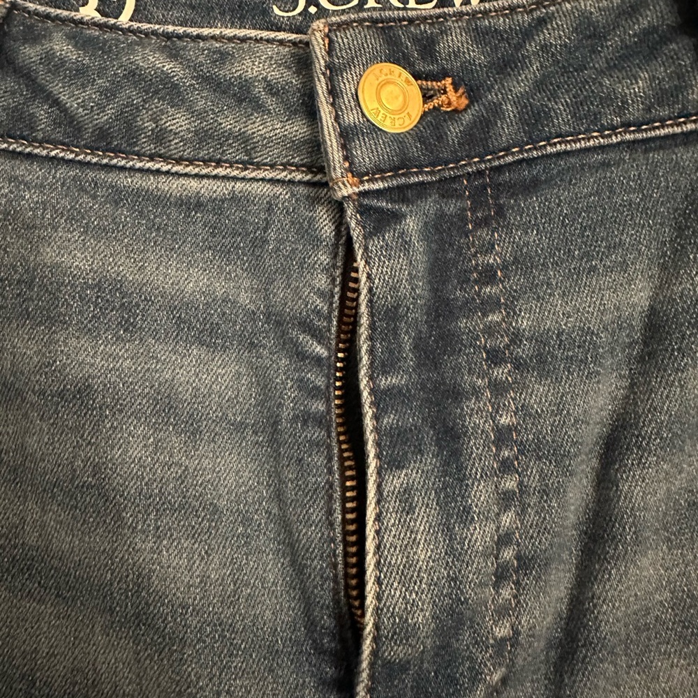 J. Crew Skinny Flare Jeans in Classic Blue - Picture 5 of 5